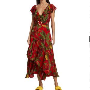 Farm Rio Midi Dress XS- NEVER WORN